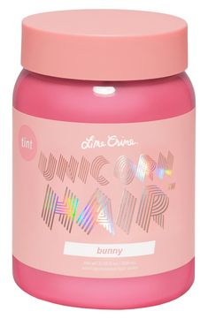 Free shipping and returns on Lime Crime Unicorn Hair Tint Semi-Permanent Hair Color at Nordstrom.com. What it is: An ultra-conditioning semi-permanent hair tint.Who it's for: Ideal for those with prebleached platinum-to-pale blonde hair.What it does: This non-damaging formula leaves a light wash of color to add a kick of cool to your hair.How to use: For best results, begin with clean, unconditioned, dry Hair Colors And Styles, Pale Blonde Hair, Unicorn Hair Color, Medium Blonde Hair, 18th Bday, Colour Remover, Hair Tint, Pale Blonde, Semi Permanent Hair Color