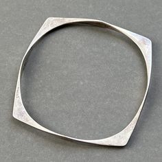 Vintage sterling silver bracelet  mark- 800 condition- vintage, patina, please look at pictures measures approximate- 64mm x 64mm weight- 11.3 J193 Silver Modernist Bangle As Gift, Modernist Silver Bangle For Gift, Modernist Sterling Silver Bangle Bracelet Gift, Sterling Silver Bracelet, Vintage Sterling Silver, Sterling Silver Bracelets, Bangle Bracelets, Patina, Silver Bracelet