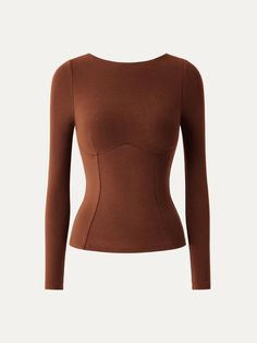 Ogl Eco-Mousse® Bustier Boatneck Brami Long Sleeve Top – OGLmove Detail Design, Bra Pads, Padded Bras, Hip Length, Boat Neck, Skirt Pants, Long Sleeve Top, Design Details, Dress Skirt