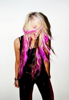 Dip Dye Hair, Neon Hair, Heart Hair, Fish Tail Braid, Hair Envy, Crazy Hair, Beauty Inspiration, Pretty Hairstyles