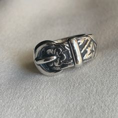 James Avery Sterling Silver Buckle Ring Size 4.5 Beautiful Ring Never Worn Pressed Metal, James Avery Jewelry, Buckle Ring, James Avery, Ring Color, Beautiful Ring, Beautiful Rings, Ring Size, Size 4