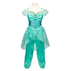 the little mermaid costume is on display