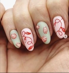 Spring Nail Designs 2023, Christmas Nail Ideas, Nail Art Gel, Spring Nail Designs, Christmas Gel Nails, Spring Nail Art, Easter Nails, Festival Nails