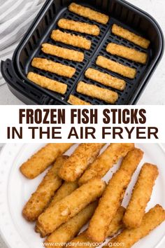 frozen fish sticks in the air fryer