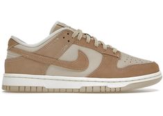 Welcome to my eBay Store Nike Dunk Low SE  Sand Drift (W)  FD0873-126  Size - 10.5W / 9M  Brand New Bid With Confidence Feel Free to ask any questions before bidding please If you would like additional pictures please send me a message Check out my other listings for more great deals! 100% Authentic or your Money Back Guarantee!! Free Shipping on All Items! Tan Sneakers, Adjustable Shoes, Jordan Shoes Girls, Sneakers Adidas, Colored Leather, Nike Dunk Low, Nike Sneakers, Dunk Low, Nike Dunk