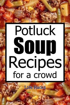 potluck soup recipes for a crowd