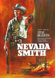 a movie poster for the film nevada smith