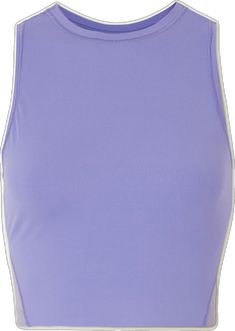 Casual Summer Tops For Pilates, Purple Sporty Yoga Tops, Sporty Purple Yoga Tops, Functional Fitted Purple Tops, Purple Athleisure Tops For Pilates, Casual Purple Tops For Pilates, Casual Purple Go-dry Top, Purple Moisture-wicking Tops For Yoga, Purple Moisture-wicking Yoga Tops