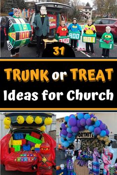 trunk or treat ideas for church