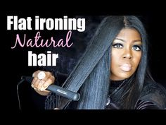 (1) Did you SILK PRESS your hair? How to flat iron like a pro/achieve salon results - YouTube Flat Irons For African American Hair, Best Flat Iron For Silk Press, Best Flat Iron African Americans, How To Flat Iron Natural Hair, Flat Iron Natural Hair, Fizzy Hair, Black Hair Salons, Flat Irons Best