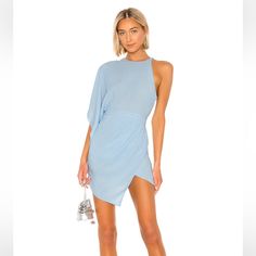 X Revolve Lexa Dress In Light Blue Michael Costello Worn Once, Perfect Condition Michael Costello, Revolve Dresses, Color Blue, Light Blue, Mini Dress, Womens Dresses, Women Shopping, Dresses, Blue