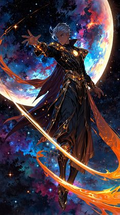 Heavy Armor Mage, Cosmic Warrior, God Of Time, Astral Magic, Nate River, Asahikawa, Dark Fantasy Artwork, Black Cartoon Characters, Concept Art Character