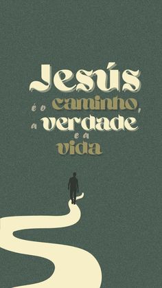 a man standing on top of a hill next to a river with the words jesus coming over it