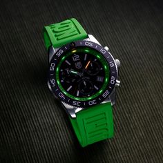 The Luminox Pacific Diver Chronograph is the epitome of precision, durability, and style, seamlessly blending functionality with timeless design. Encased in a robust 44mm stainless steel frame, this watch exudes resilience, designed to endure both everyday adventures and the extraordinary depths of the ocean. Its CARBONOX™ unidirectional bezel adds an extra layer of practicality for divers, offering an essential tool to track elapsed time underwater. Crafted for those who seek both performance a Luminox Watches, Police Jewelry, G Shock Men, Unique Watches, D1 Milano, Bear Grylls, Seiko Presage, Seiko Watches, Thomas Sabo