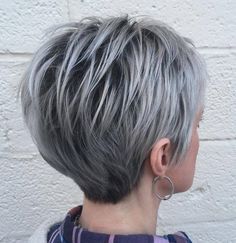 It originated in the Roaring Twenties, when women first became liberated, made… Choppy Pixie Cut, 2020 Hairstyles, Messy Pixie, Cut Hairstyles, Shorter Hair, Short Grey Hair, Pixie Hair, Trendy Short Haircuts