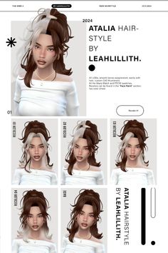 an image of the hair styles for females