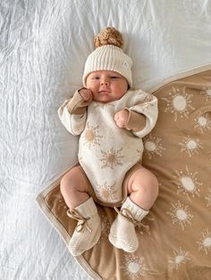 Knit Booties | Biscotti Fleck Comfortable Cream Winter Booties, Cozy Cream Winter Booties, Winter White Booties For Playtime, White Winter Booties For Playtime, Warm White Winter Booties, Winter Newborn, Book Week Costume, Knit Baby Booties, Knitted Booties