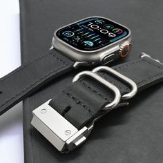 Luxury PU Leather Strap for Apple Watch Man Band iWatch Series 6 4 SE 9 Ultra 2 Apple Watch Men, Man Band, Band Pictures, Color Bands, Mens Band, Apple Watch Series, Accessories Watches, Apple Watch, Wrist Watch