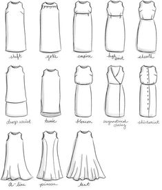 the different types of dresses for women