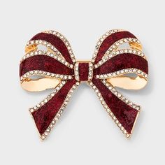 SUGARFIX by BaubleBar Take A Bow Brooch - Multi-Colored Nutcracker Dance, Favorite Christmas Desserts, Grinch Movie, Advent Calendar Activities, The Grinch Movie, Ladies Brunch, Kitschy Christmas, Chocolate Advent Calendar, Calendar Activities