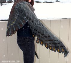 Owl Costume, Shawl Wrap, Inspiration Mode