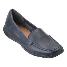 Dress Shoes - Easy Spirit Comfortable Workwear Slip-ons With Arch Support, Comfortable Slip-on Walking Shoes With Stitched Sole, Comfortable Loafers With Arch Support And Round Toe, Comfortable Slip-on Loafers With Arch Support, Comfortable Slip-on Walking Shoes With Arch Support, Comfortable Slip-ons With Arch Support For Work, Comfortable Easy Fit Synthetic Slip-ons, Comfortable Slip-ons With Rubber Sole, Leather Slip-ons With Arch Support For Walking