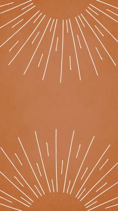 an orange background with white lines in the shape of sunbursts on it