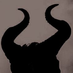 a black and white photo of an animal with long horns