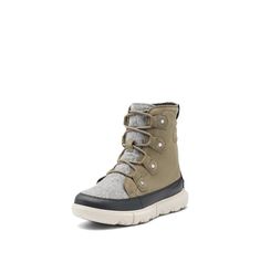 PRICES MAY VARY. Sage Fawn Waterproof Suede Upper Microfleece Lining Rubber Sole Felt Insert Outfits With Snow Boots, Sorel Explorer, Casual Winter Boots, Sorel Joan, Cozy Boots, Sorel Boots, Waterproof Winter Boots, Sorel Womens, Winter Boots Women