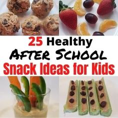 healthy after school snack ideas for kids