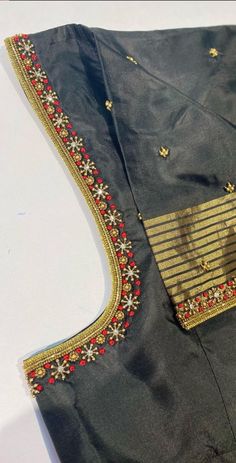 Magam Work Simple Designs, Simple Work Designs For Blouses, Simple Blouse Aari Work Designs, Blouse Simple Work Designs, Blouse Work Designs Simple, Simple Thread Embroidery Blouse Designs, Simple Aari Blouse Designs, Latest Simple Aari Work Blouse Designs, Very Simple Aari Work Blouse Design