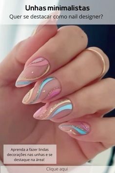 Unghie Sfumate, Almond Acrylic Nails, Nails 2023, Chic Nails, Short Acrylic Nails, Nail Arts, Cute Acrylic Nails, Acrylic Nail Designs, Nail Manicure