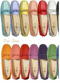 Any or all of the patent leather ones. Shoes With Bows, Cozy Shoes, Car Shoe, Kinds Of Shoes, Driving Shoes, Women's Loafers, Shoes Loafers, Crazy Shoes, Handbag Shoes