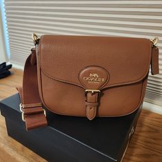 Beautiful Coach Crossbody. Used One But Too Small For Me. In Excellent Condition Coach Crossbody, Crossbody Purse, Coach Handbags, Coach Bags, Purses Crossbody, Crossbody Bags, Bags Women, Bag Lady, Purse