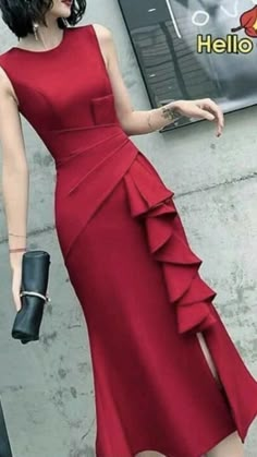 Stylish Party Dresses, Classy Dress Outfits, Special Dresses, Dressy Dresses, Gala Dresses, Free Crochet Patterns, Bride Dresses, Dresses To Wear To A Wedding