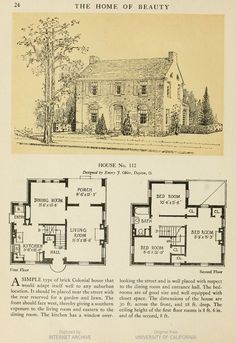 an old house with two floors and three stories on the first floor, and another story on the second floor