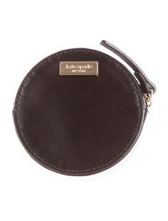 for stashing your pennies, your credit cards, your ids, your secret love notes... MATERIAL smooth leather with crosshatched leather trim capital kate jacquard lining FEATURES coin purse with zip top closure gold staple kate spade new york signature DETAILS 3.5"h x 3.5"w x 1.2"d imported About kate spade new york:In 1993, former magazine accessories editor Kate Brosnahan created a sleek black handbag under the label kate spade new york that became famous around the world. In 2007, Deborah Lloyd, Secret Love, Love Notes, New Leaf, Kate Spade Bag, Black Handbags, Zip Top, Michael Kors Jet Set, Kate Spade New York, Smooth Leather