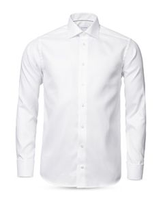 Eton Contemporary Fit Diagonal Weave Dress Shirt Men White Dress Shirt, Men’s White Dress Shirt, White Dress Shirt Men, Male Dress Shirt, Man Dress Shirt, White Shirt Dress Outfit, Male Uniform, Water Elemental, Rabastan Lestrange