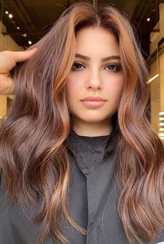 Classic Balayage, Mushroom Hair, Money Piece, Ginger Hair Color, Fall Hair Color For Brunettes, Spring Hair Color, Hair Color Auburn, Hair Color And Cut, Spring Hairstyles