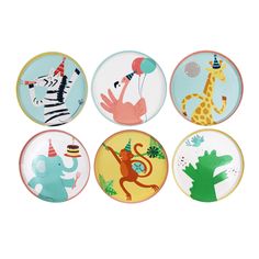 animal themed paper plates Kids Animal Party, Animal Themed Party, Calling All Party Animals, Party Animal Birthday, Animal Plates, Fun Animals, Kids Holiday Gifts, Party Goods, Party Animals