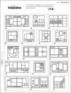 an image of different types of webpages in one page, with the words keepakes