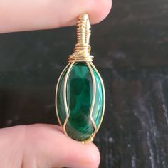 This cabochon is wrapped in tarnish resistant wire. You can choose between just the pendant or a pendant with a chain. The chain will be the same color as the wire (stainless steel, 18k plated gold, 18k, plated rose gold). Wire Wrapped Cabochon, Wire Wrap Cabochon, Larimar Pendant, Cabochon Pendant, The Wire, Wrapped Pendant, May 23, Wire Wrapped Pendant, Crystal Jewelry