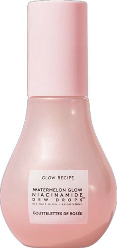 Watermelon Dew Drops, Glow Recipe Dew Drops, Watermelon Glow Niacinamide Dew Drops, Niacinamide Dew Drops, Water Gel Moisturizer, Glow Recipe Watermelon, Watermelon Glow, Peach And Lily, Glow Recipe