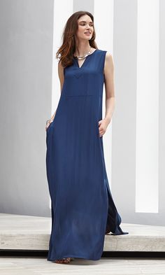 Black Label Maxi Dress – The summer staple gets a modern update (it has pockets!) Vestidos Outfits, Kurta Design, Elegant Dresses Classy, Mothers Dresses, Kurta Designs, Womens Designer Fashion, Wedding Guests, Weekend Wear