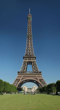 the eiffel tower in paris, france