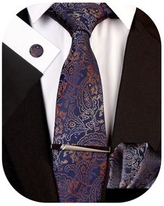 PRICES MAY VARY. 💝Classic Set--1*Necktie,1*Pocket Square,1*Cufflink,1*Tie Clip. 💝Size--Necktie: Length 59 inches;Width 2.75 inches,Pocket Square: 9*9inches.Men's slim ties. 💝Material Craft--Excellent Material-Stainless steel for cufflinks&tie clip,handmade from silk-feeling polyester,1200 stiches woven craft to guarantee durability and wearability.You can feel the different texture on it. 💝Occassion--It is perfect for all occasions :Wedding,Formal,Business,Meeting,Prom,Graduation,Dinner, Par Red Wedding Party, Tie Clips For Men, Dark Red Wedding, Captain America Suit, Graduation Dinner, Business Clothing, Slim Tie, Tie Gifts, Wedding Formal