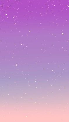 the sky is purple and pink with stars