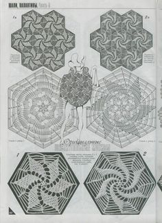 an image of the instructions for crocheted doidlings in black and white