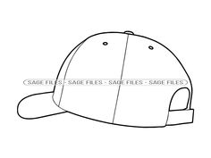 a baseball cap with the word sage flies on it's front and side panels