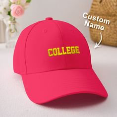 These personalized team caps are perfect for game day and make for a great gift idea for teammates and sports fans alike. Made with high-quality materials, they can be customized with name for a unique touch. Show off your team spirit and support with these stylish and practical caps. Material: Polyester Size: 23*13*16cm Caps Game, Team Cap, Back To School Gift, School Gift, Back To School Gifts, School Gifts, Sports Fan, Team Spirit, Game Day